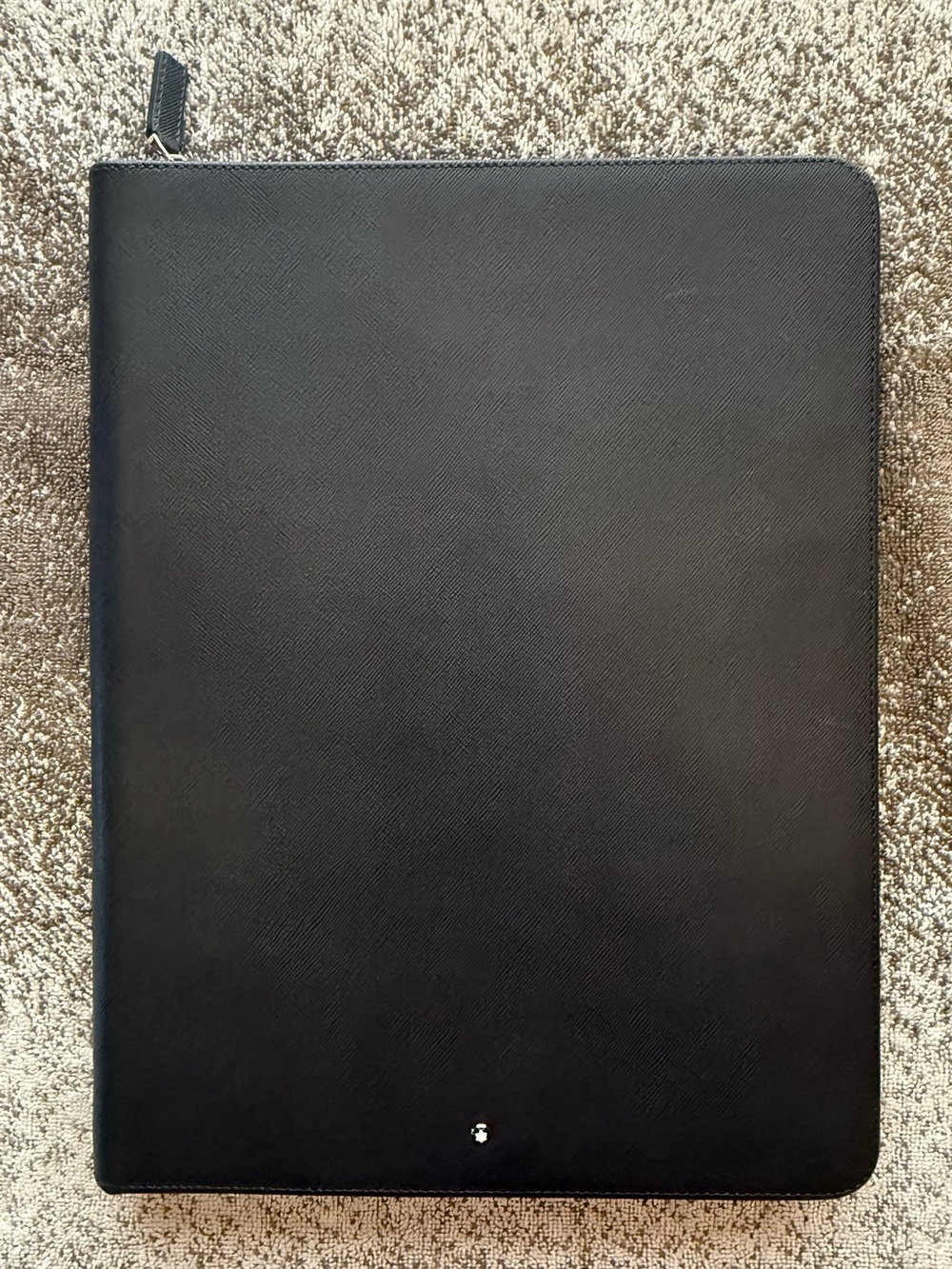 Montblanc Black Zip Folio Case